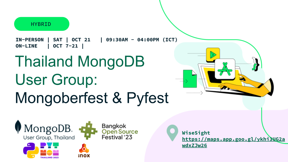 Thai MongoDB User Group: Mongoberfest & Pyfest